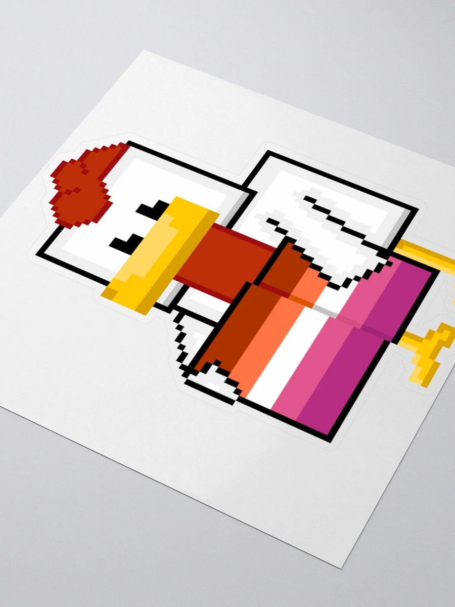 Lesbian Pride Sticker product image (8)