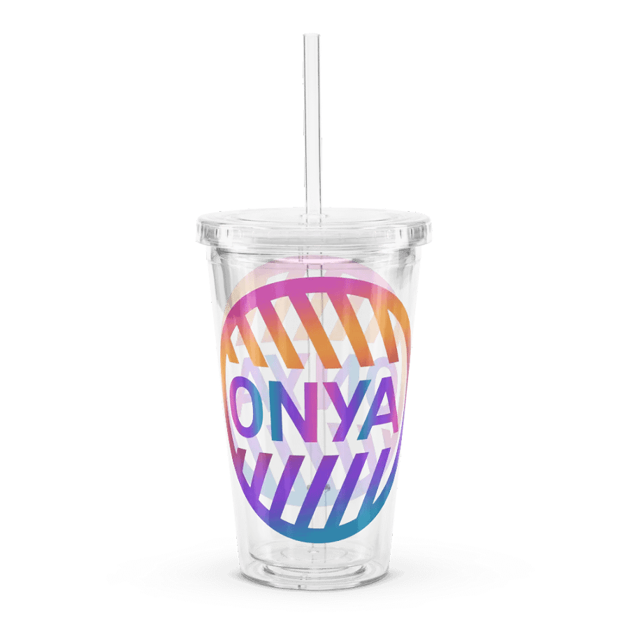 Retro ONYA Plastic Tumbler product image (1)