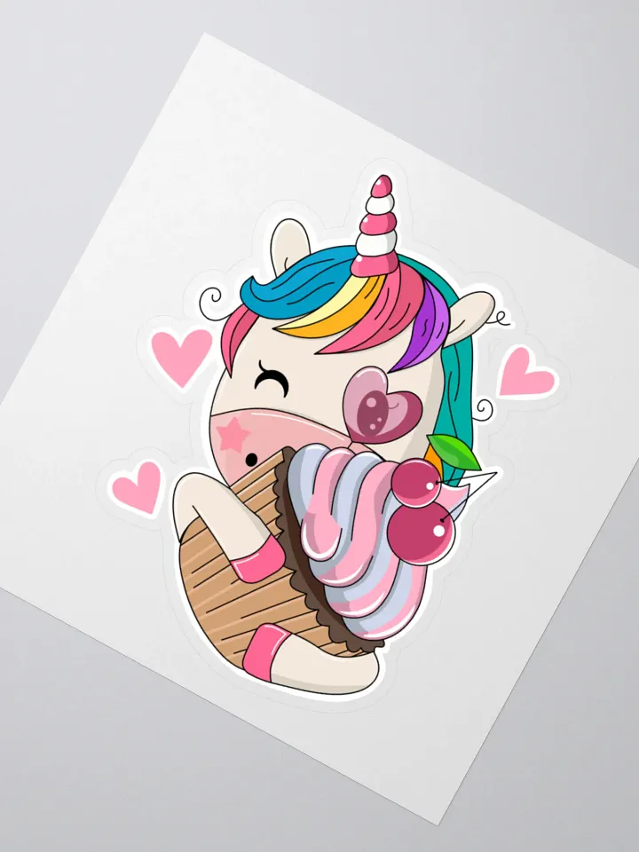 Dreamy Unicorn Sticker product image (2)