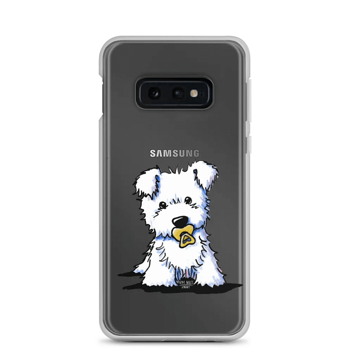 KiniArt Westie Puppy Clear Samsung® Case product image (7)