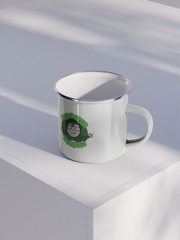 Dumpster Buddies Enamel Mug product image (2)
