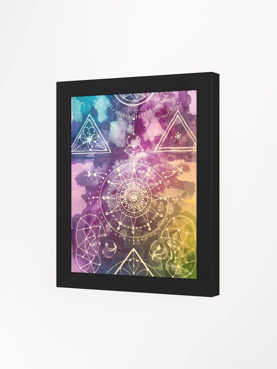 Sacred Geometry, Framed Matte Poster product image (3)