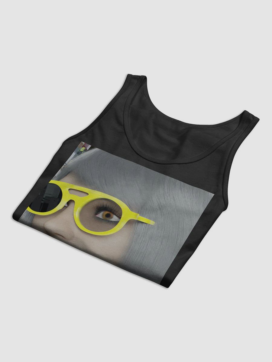 Gray Hair Yellow Sunglasses Tank product image (12)