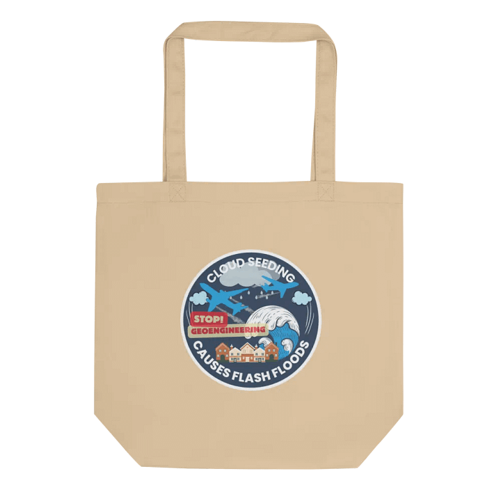 Cloud Seeding Warning - Eco Tote Bag product image (1)