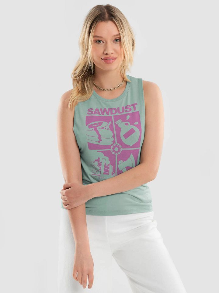 4 Square (pink) Tank Top (women's) product image (15)