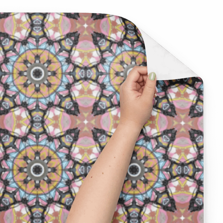 Bike Kaleidoscope Pattern WRAPPING PAPER product image (9)