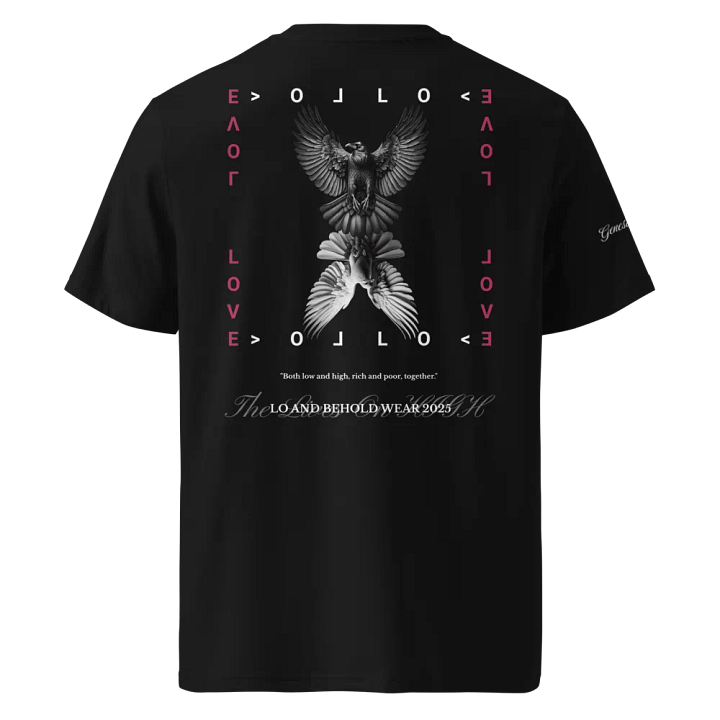 The Lord On HIGH | NEW CHAPTER | UNISEX TEE | Pink product image (2)