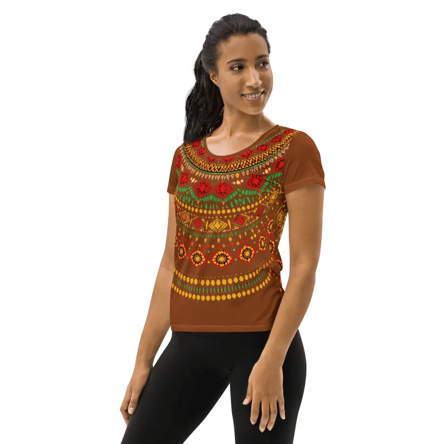 Black History Month Celebration Fashion All-Over Print Athletic Tee product image (3)