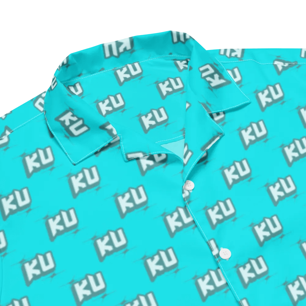 KU Hawaiian Shirt (Sky Cascade) product image (5)