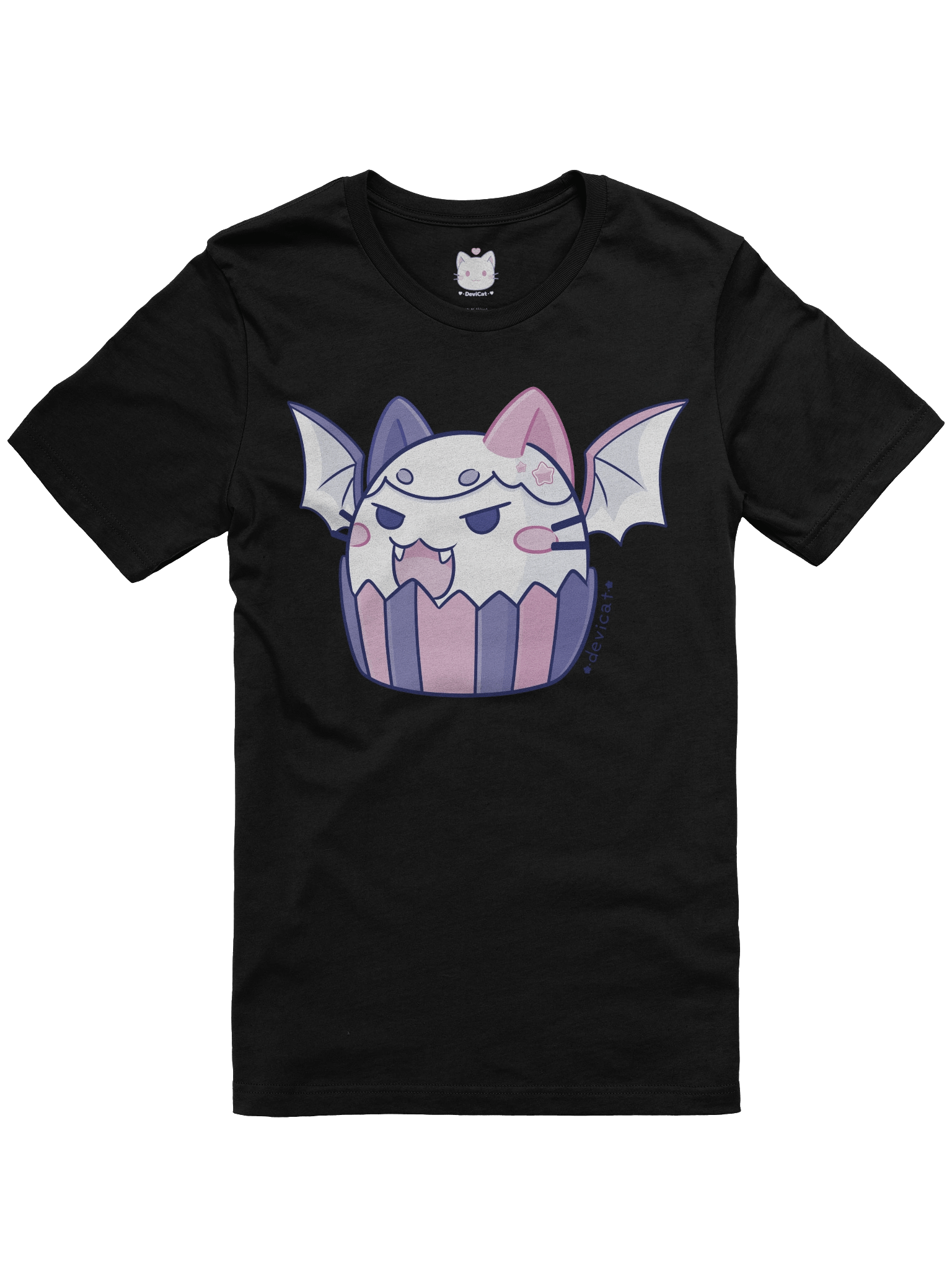 T-Shirt • CandiCat Bat Cupcake • 2023 product image (1)