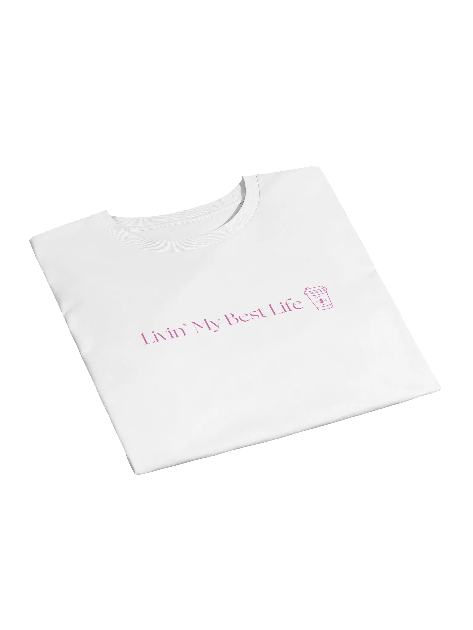 Livin' My Best Life Cropped Tee product image (5)