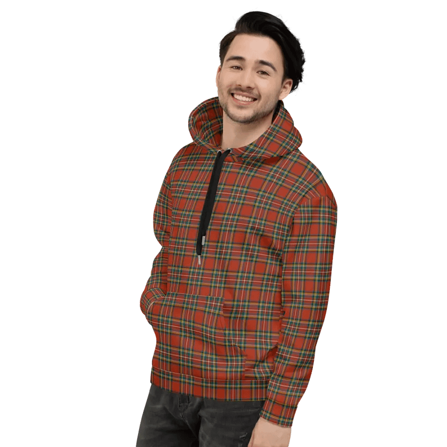 Royal Stewart Tartan Hoodie product image (4)