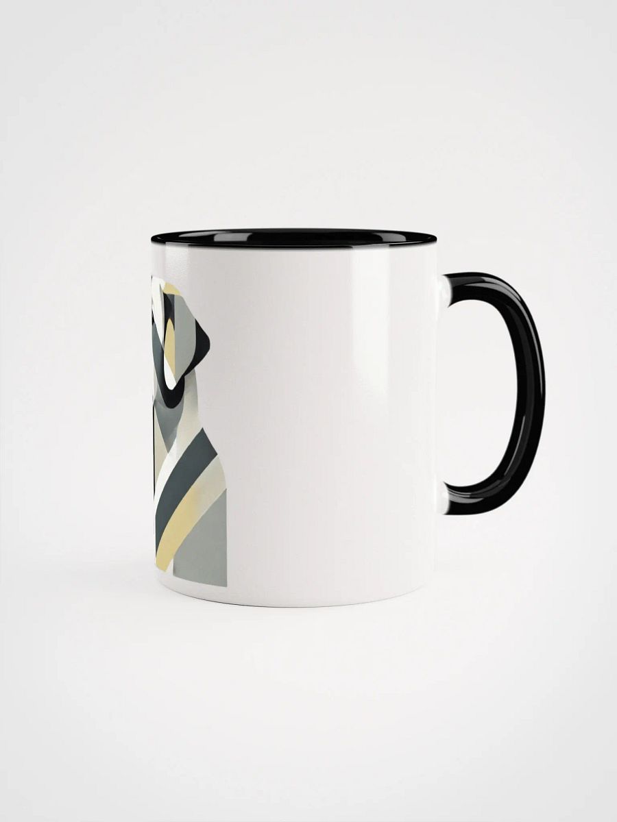 Labrador Silhouette Geometric Mug product image (1)