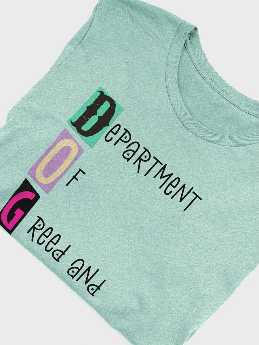 DOGE Department Of Greed And Evil T Shirt product image (6)