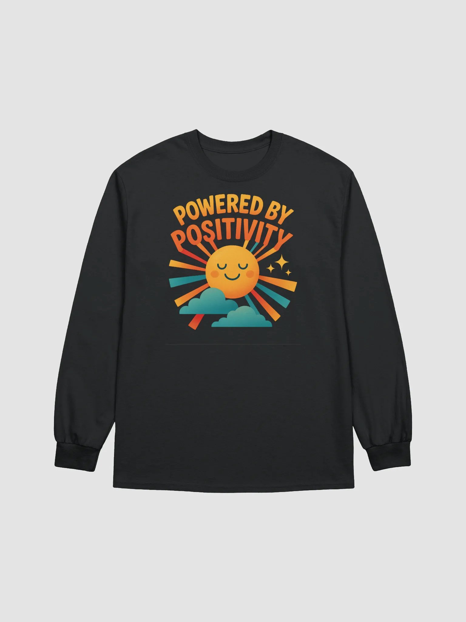 Powered by Positivity – Long Sleeve Sunshine Energy Tee product image (7)