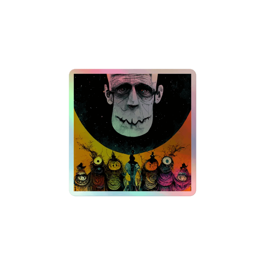 Spooky Halloween Holographic Sticker Set product image (1)