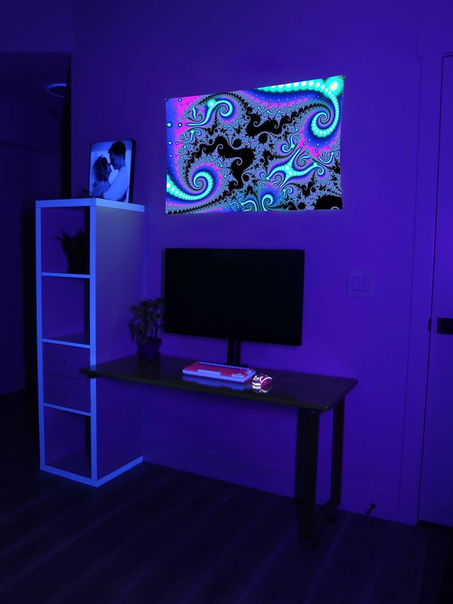 UV fractal tapestry - Complex Conjugate product image (5)