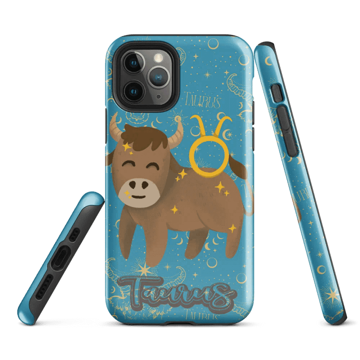 Taurus Bull Horns iPhone® Tough Case product image (1)