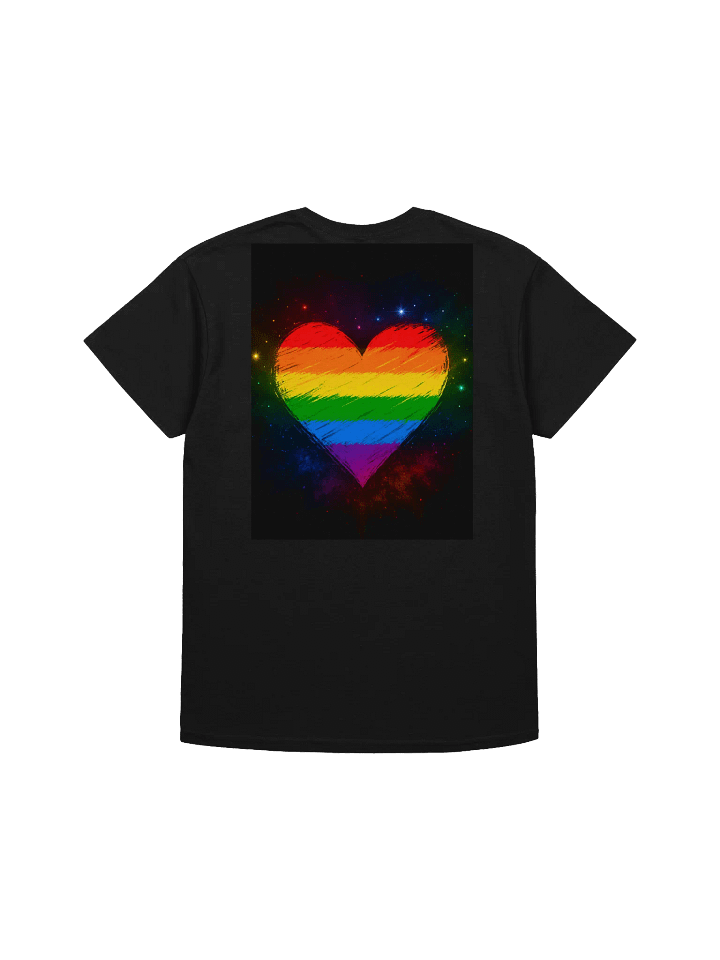 Be You – LGBTQ+ Rainbow Heart Pride Shirt product image (2)