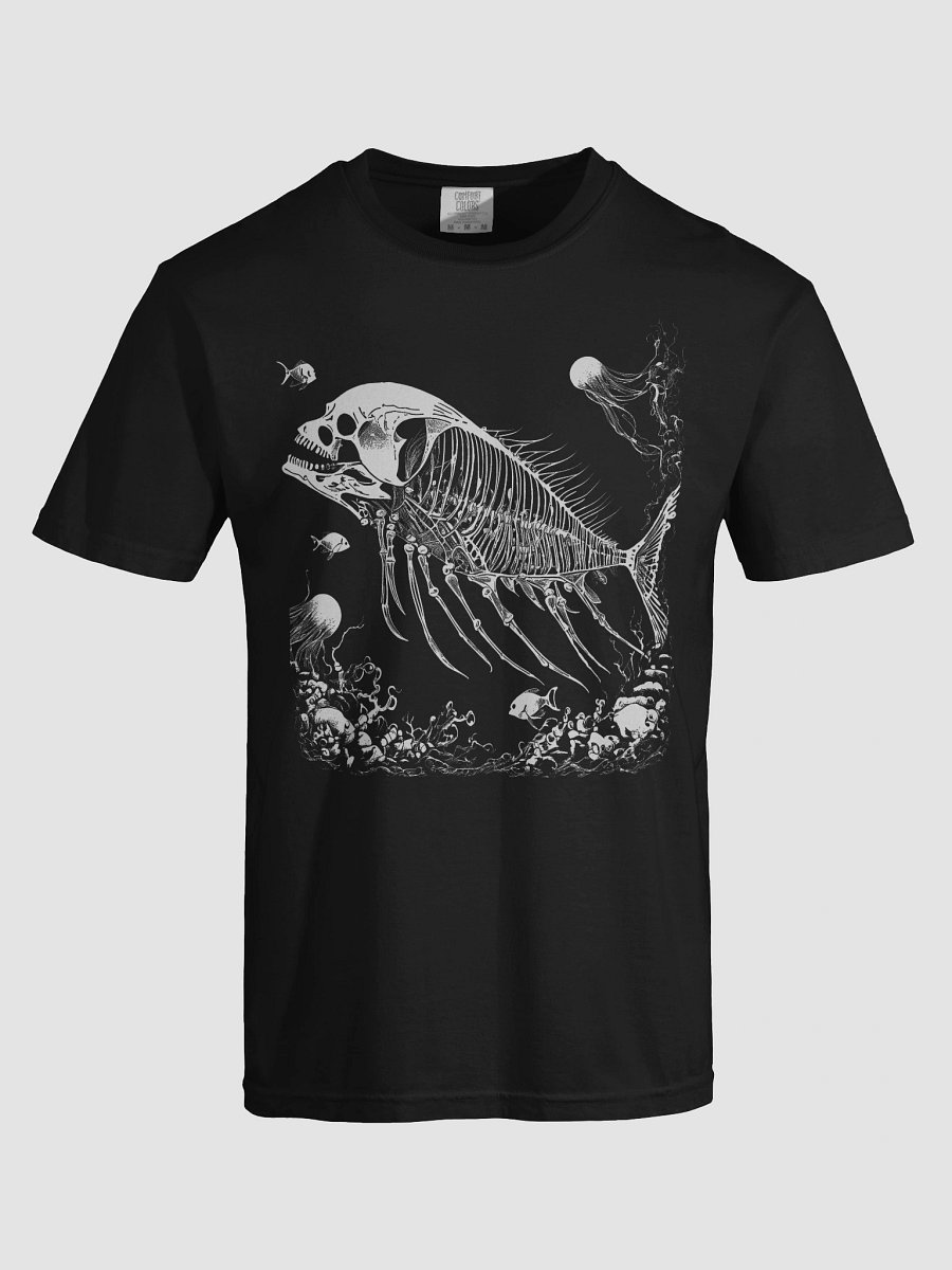 Skeleton Fish T-Shirt product image (6)