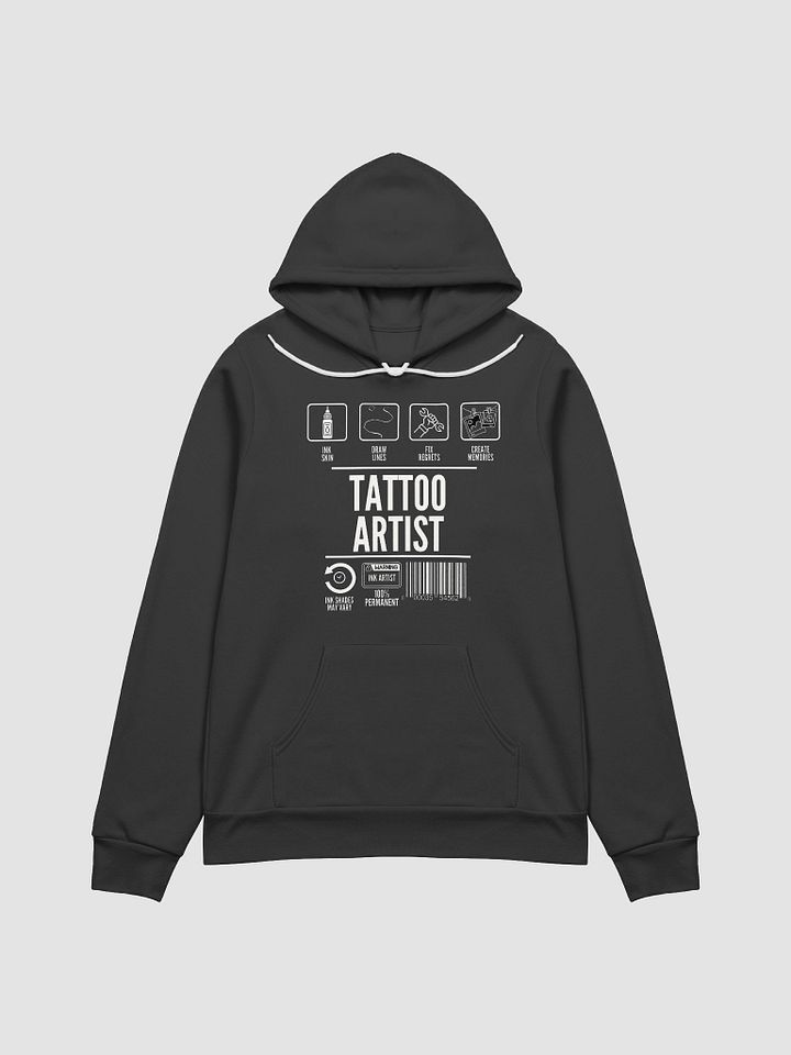 "Tattoo Artist Label" Hoodie product image (1)