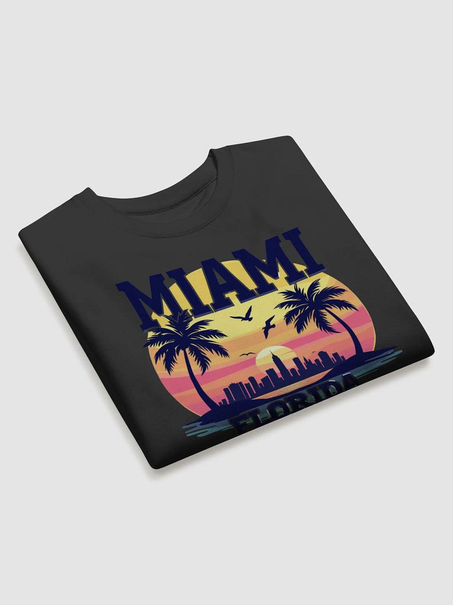 Miami Sunset Silhouette Sweatshirt product image (3)