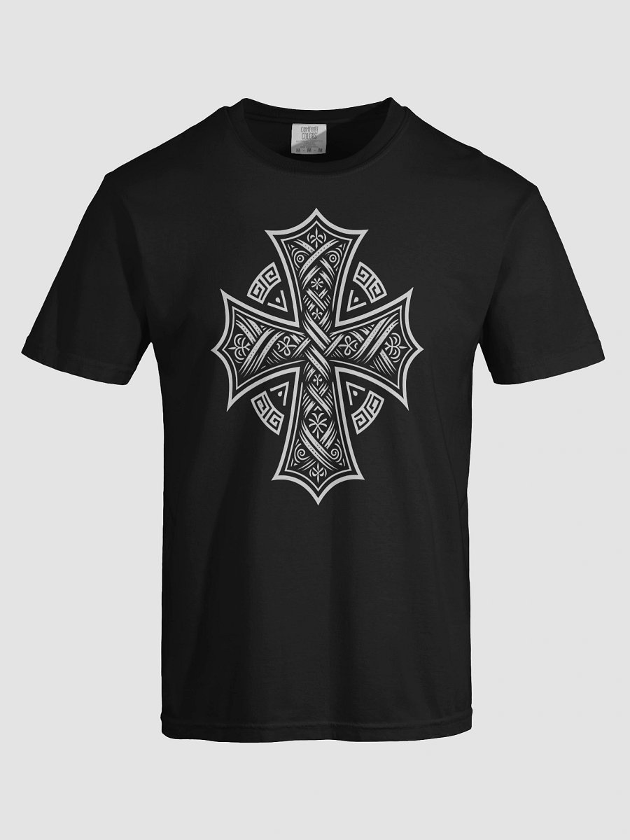 Unisex T-shirt - Pagan Cross - Black product image (5)