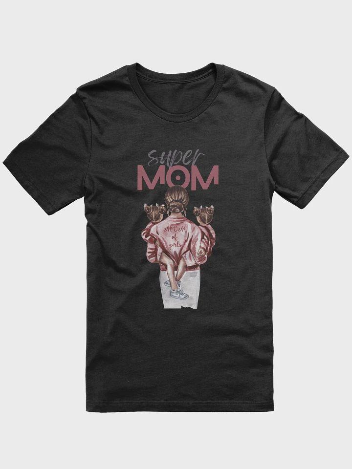 Mom Of Girls Bella+Canvas Supersoft T-Shirt product image (2)