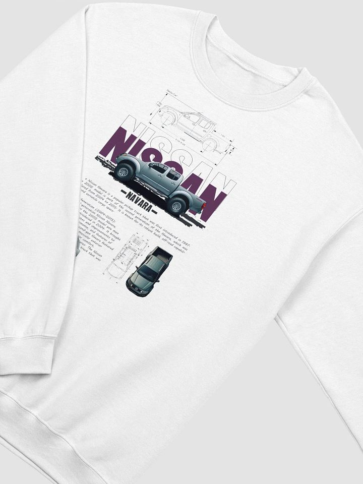 Nissan Blueprint Silver Pickup Truck Sweatshirt product image (2)