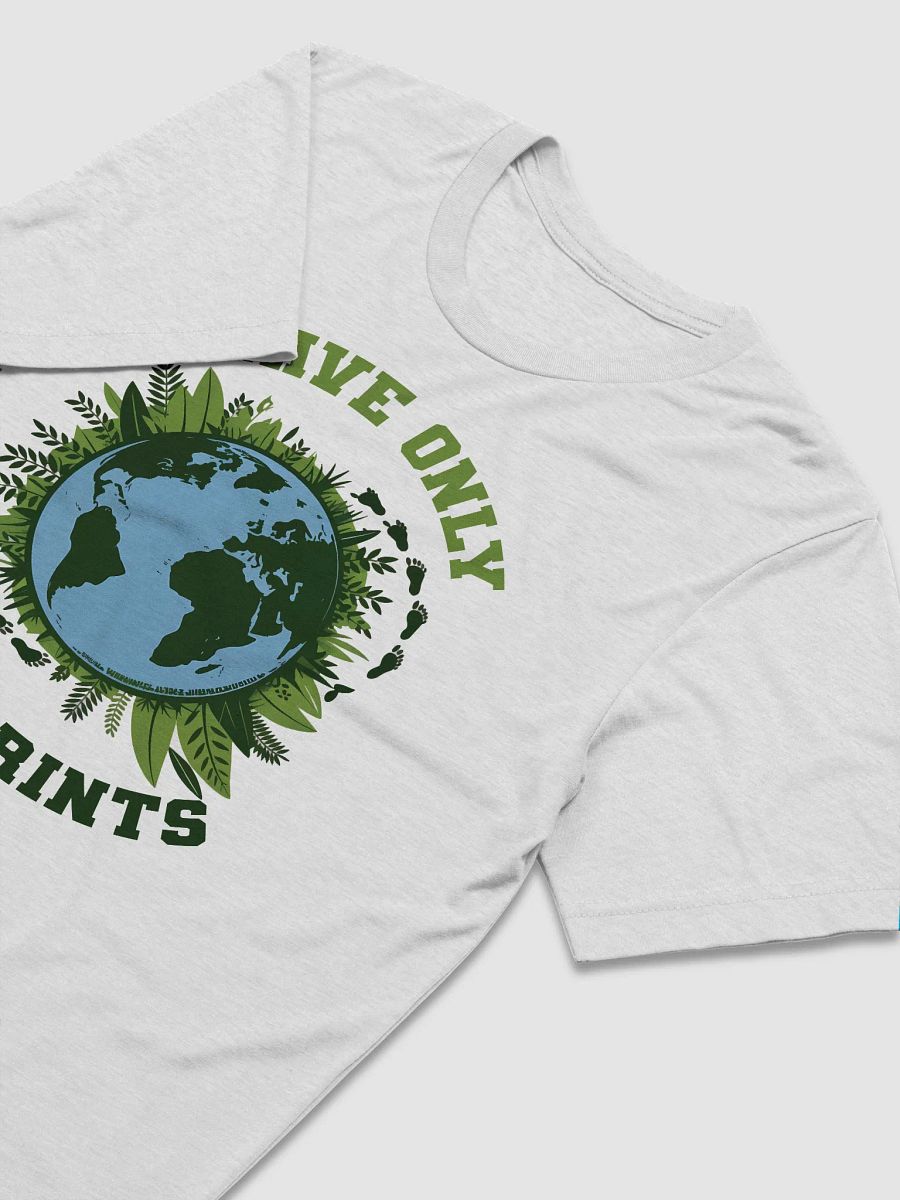 Leave Only Footprints, Care for Our Planet Triblend Tee product image (9)