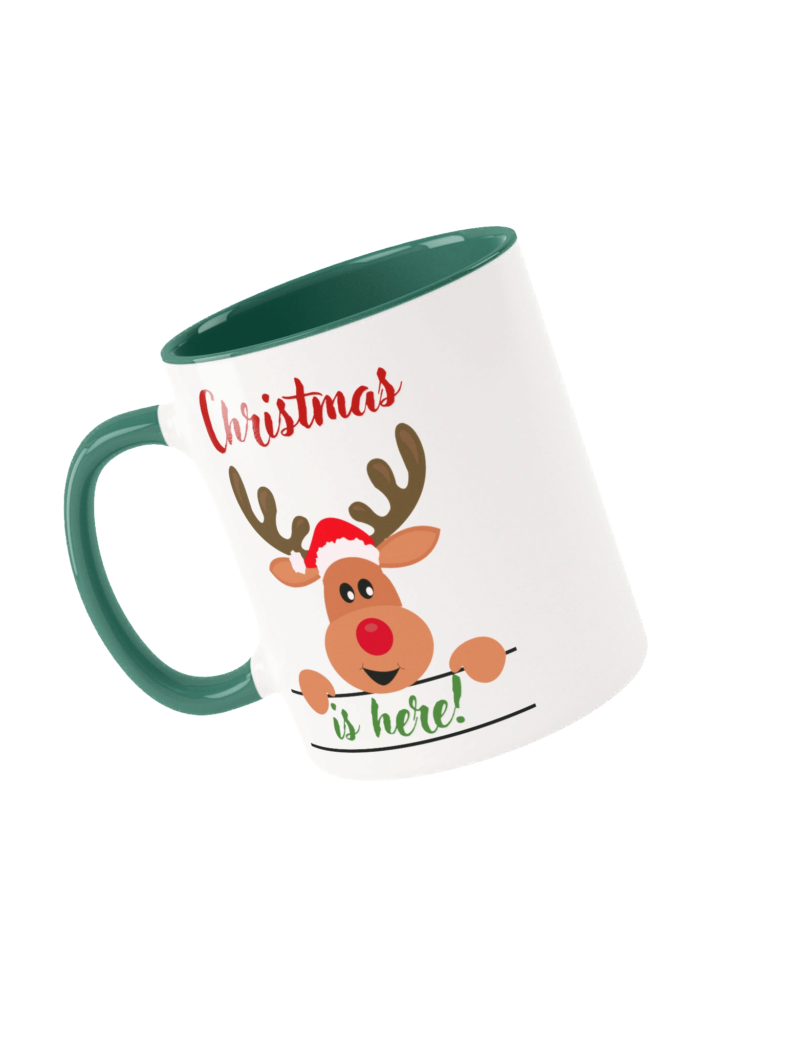 Festive Reindeer Christmas Mug product image (3)