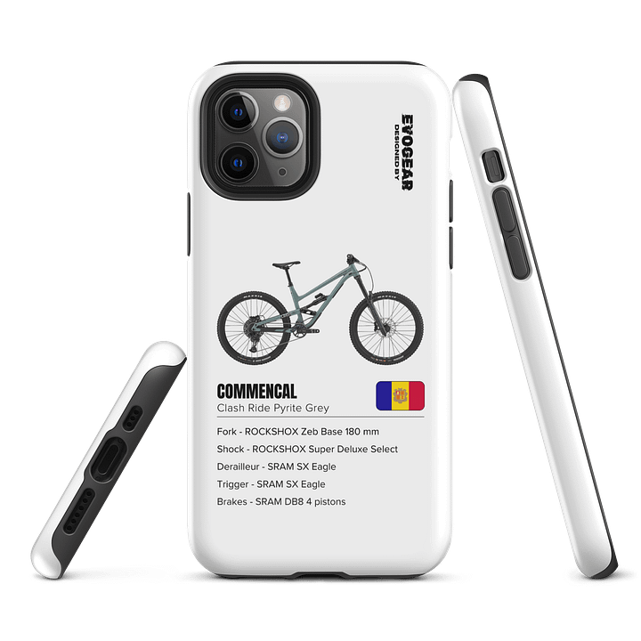 White Clash Ride iPhone Case product image (3)