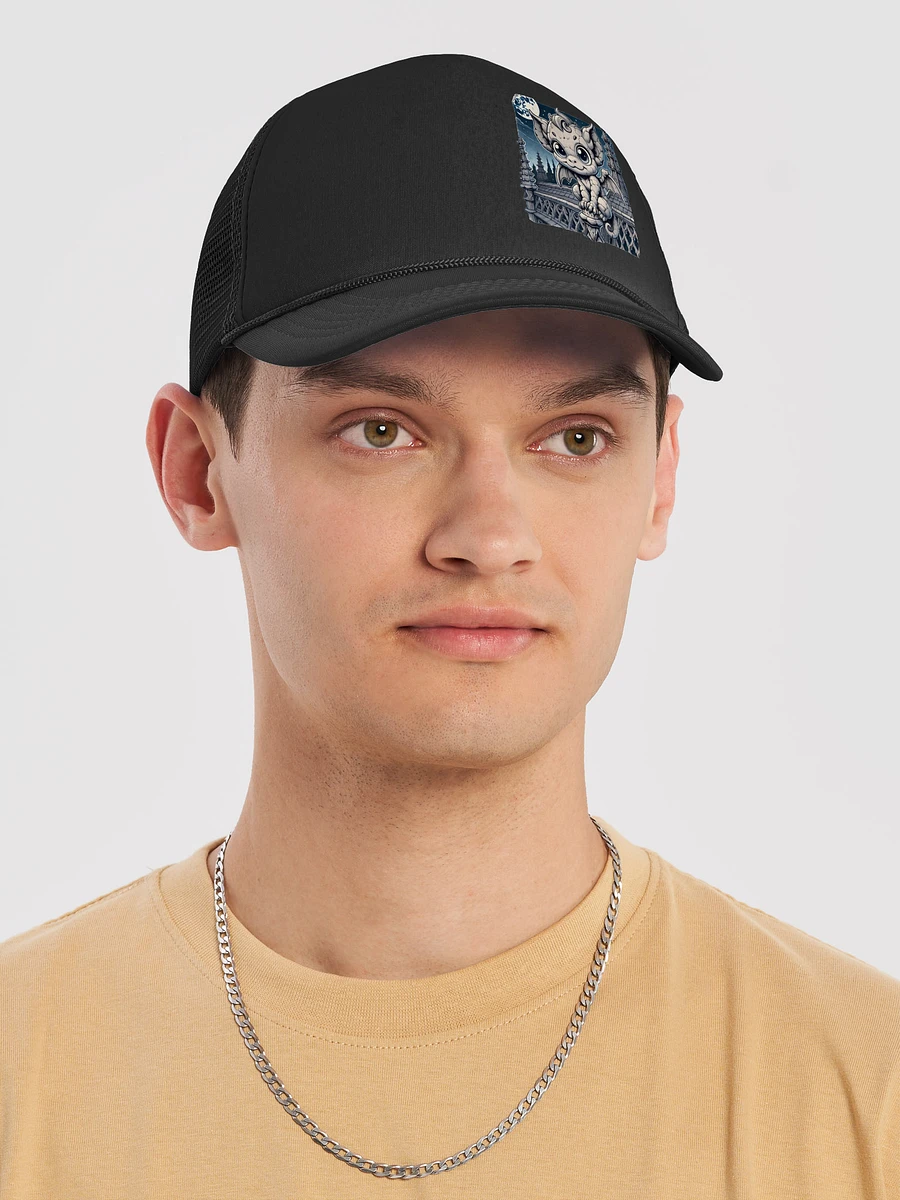 Chibi Gargoyle Emblem Ball Cap – Playful Protector product image (5)