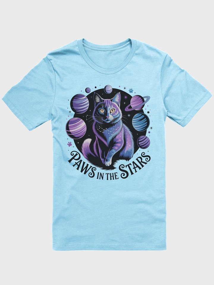 Galactic Feline Cosmic T-Shirt product image (2)