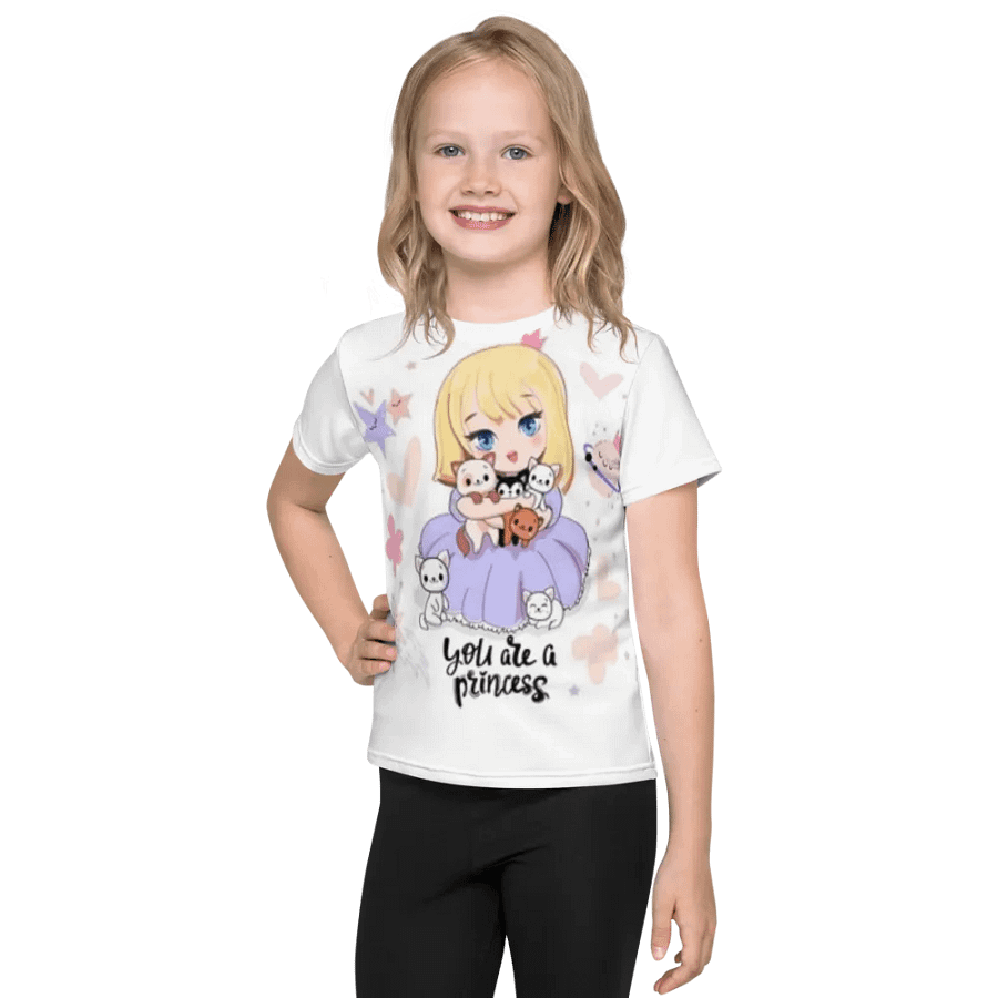 Kids Shirt Kittens All Over Printed product image (1)
