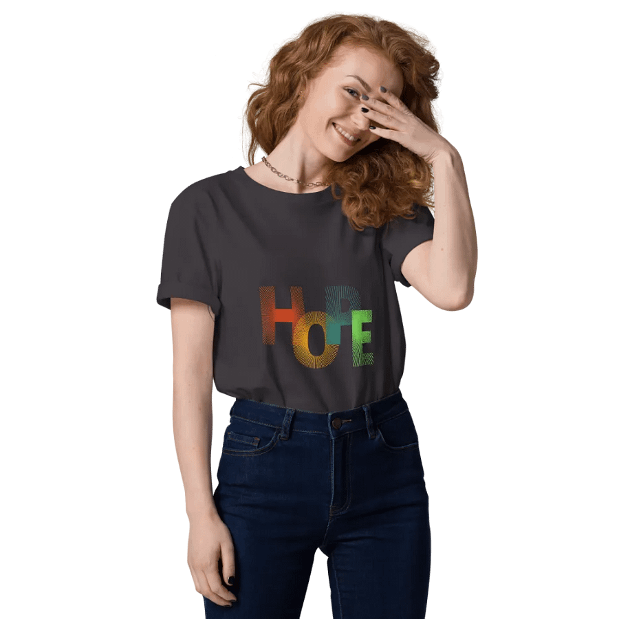 Vibrant Hope String Art T-Shirt product image (141)