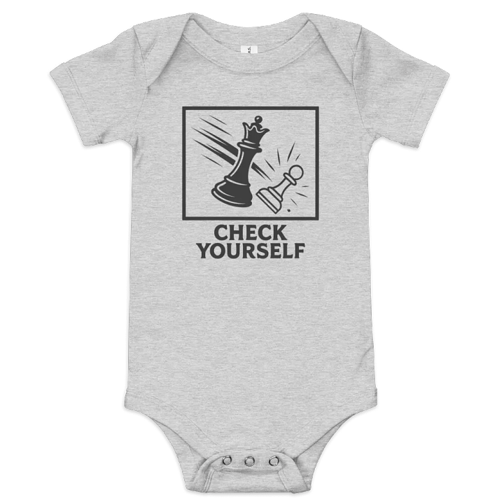 Check Yourself - Baby One Piece product image (1)