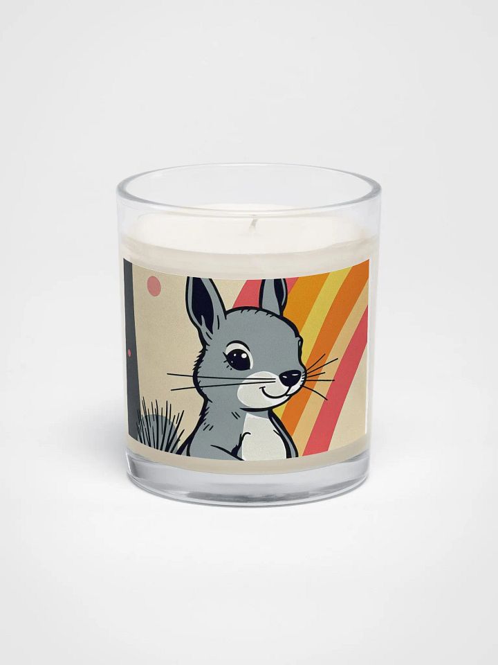 Rainbow Squirrel Soy Wax Candle product image (1)