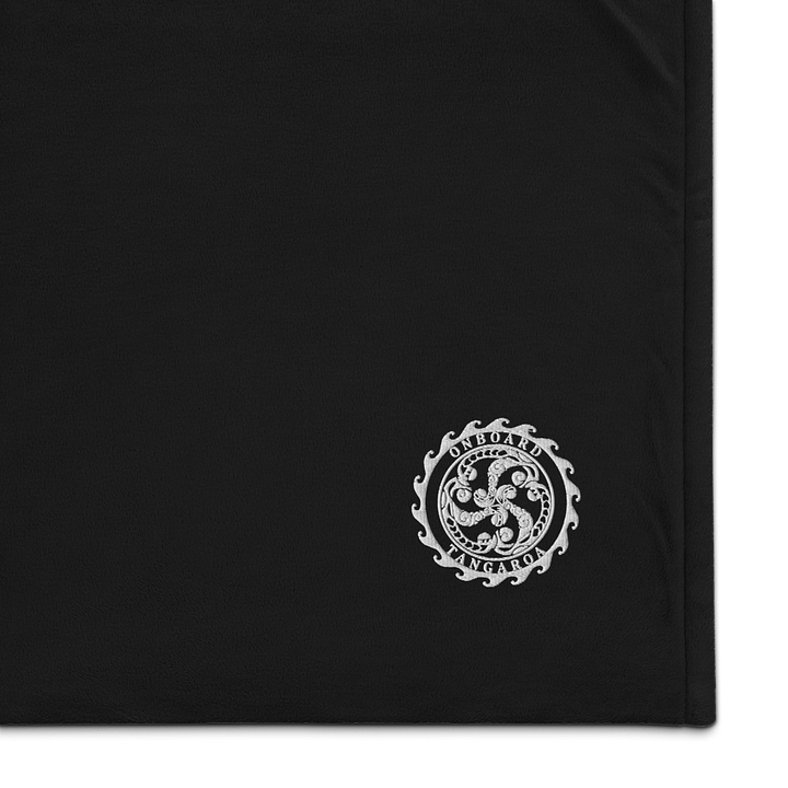 "Onboard Tangaroa" Sherpa Blanket – Settle In, Stay Warm product image (1)