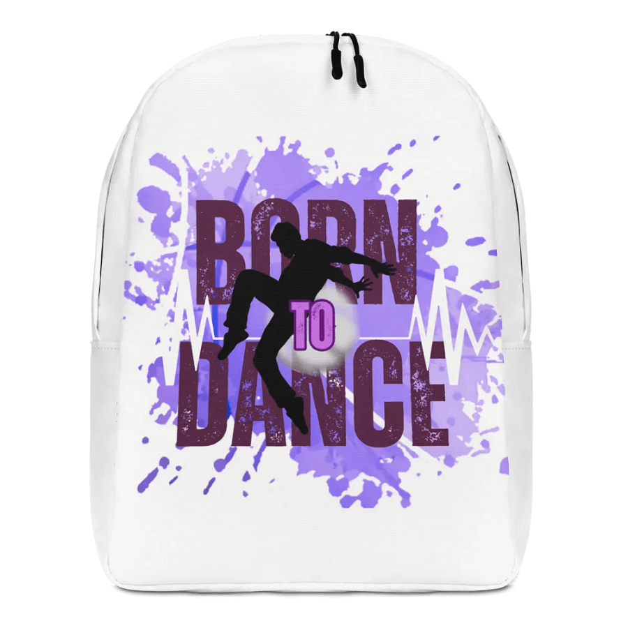 Born to Dance His Silhouette All-Over Backpack product image (10)