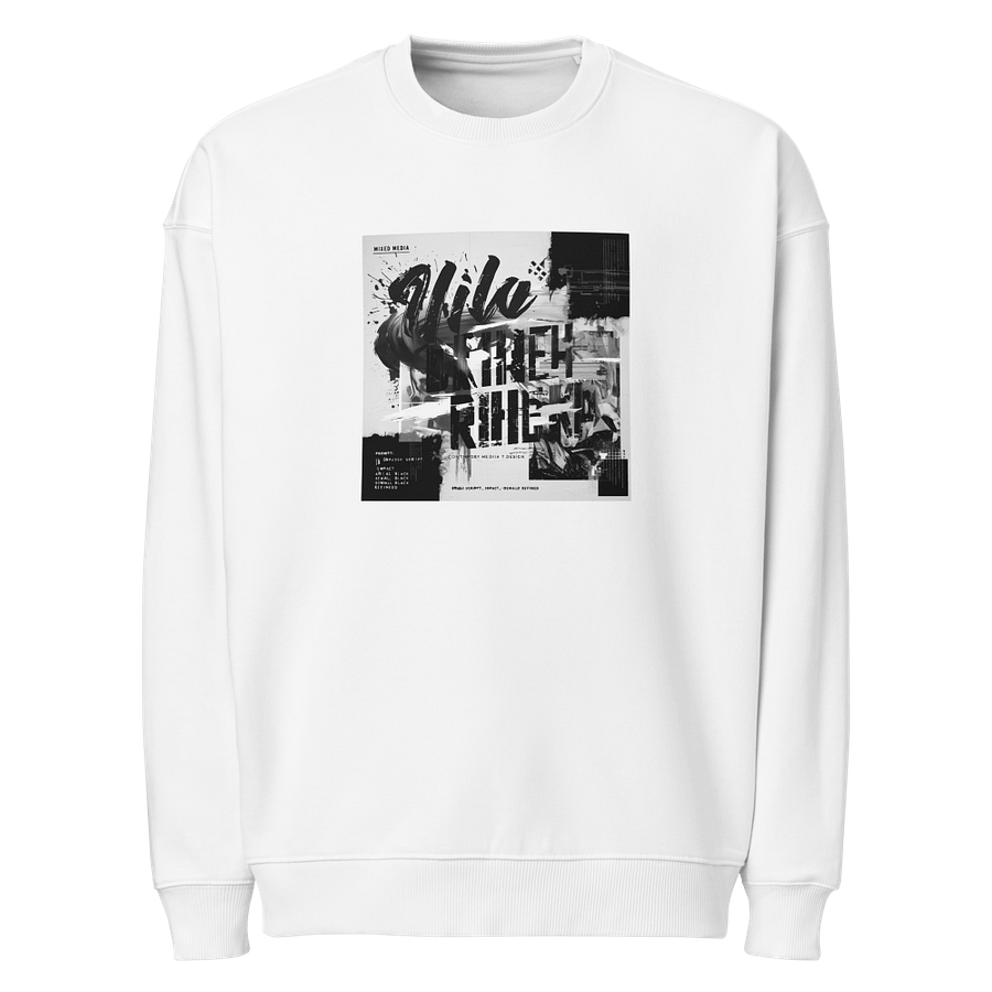 Contradictory Media Typography Unisex Sweatshirt product image (1)