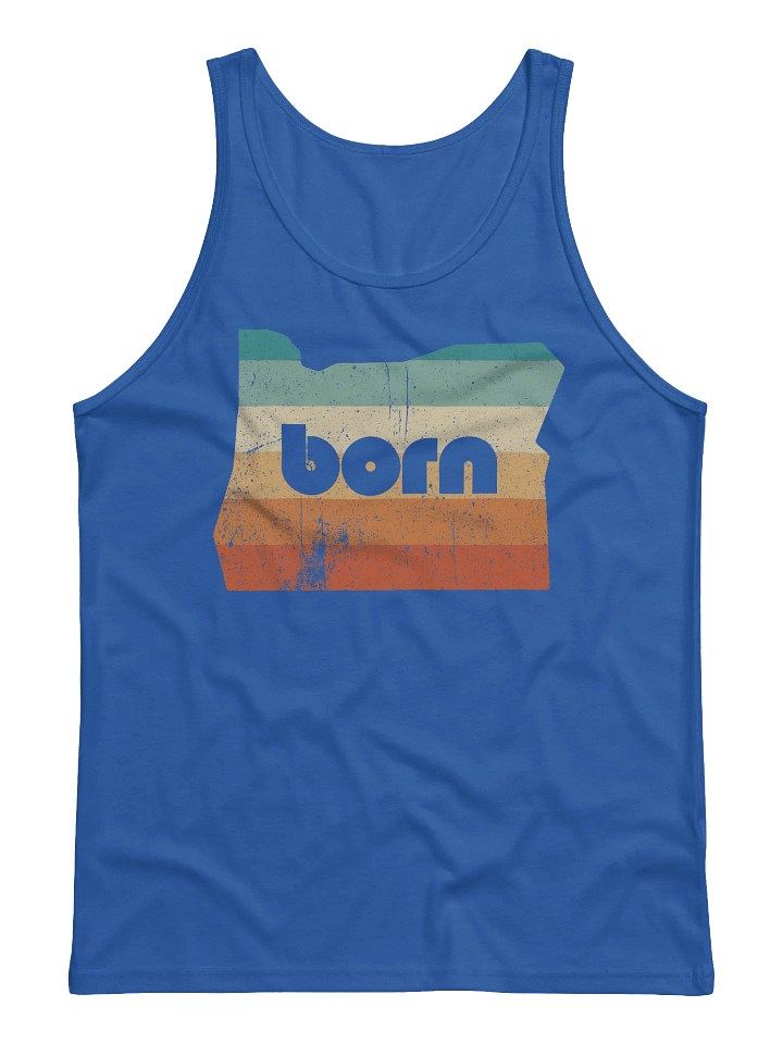 Vintage Colors Oregon Born Tank product image (1)