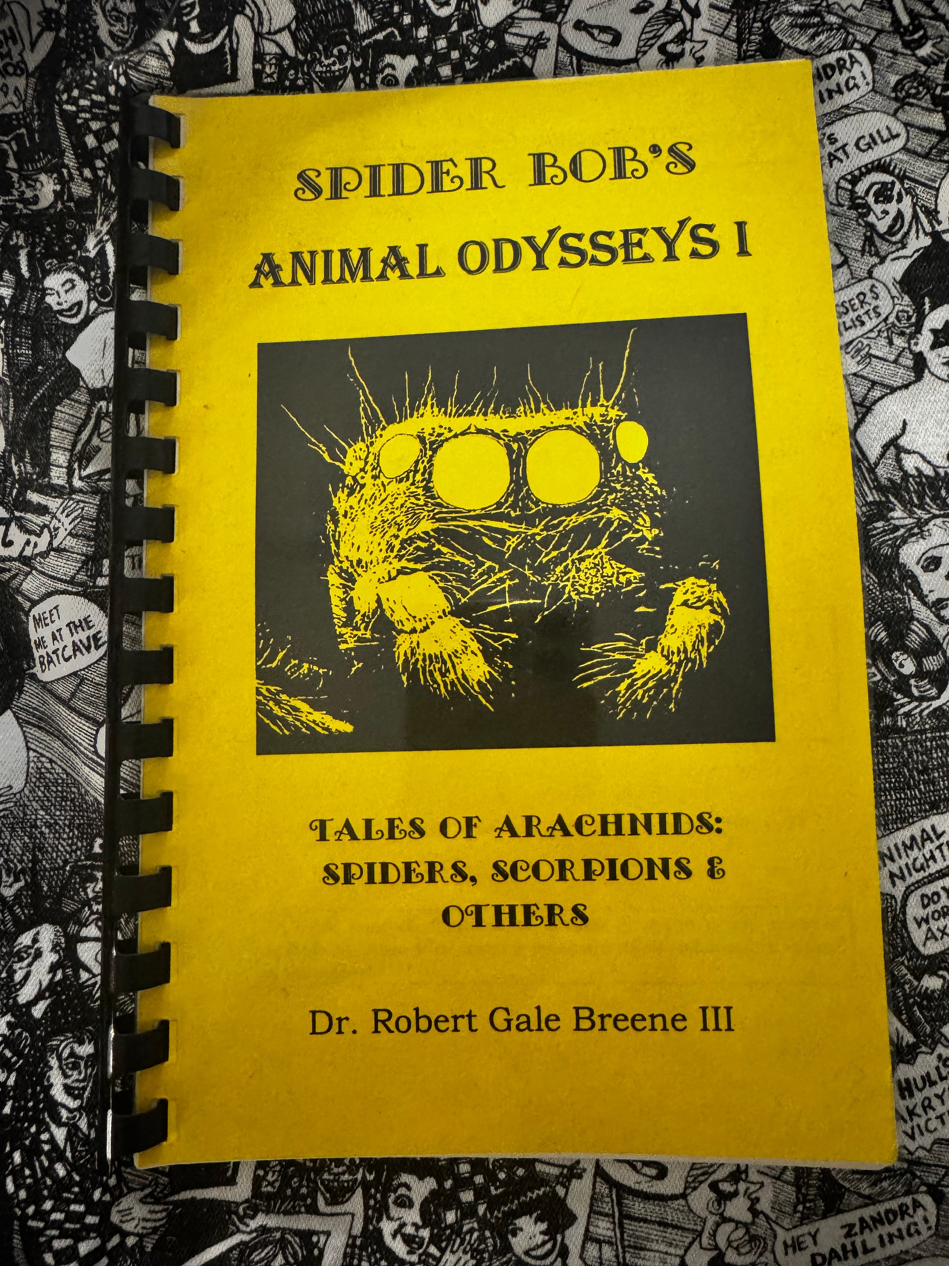Spider Bob's Animal Odysseys #1 - entomology zine product image (1)