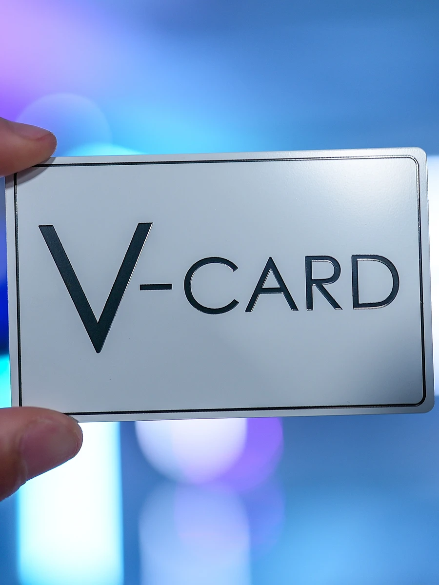 White V-Card product image (2)
