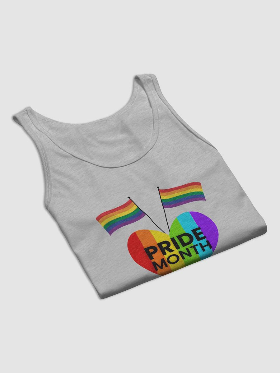 Pride Month Heart Rainbow Tank product image (36)