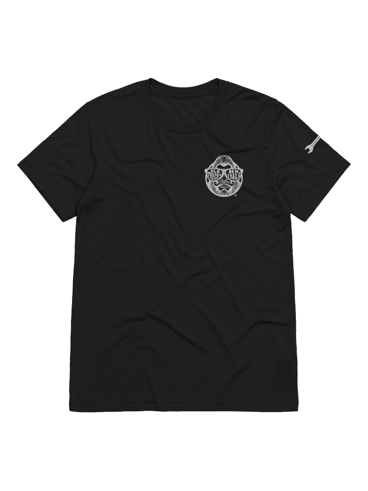 Beware of Hitchhiking Sasquatch Black T-Shirt product image (2)