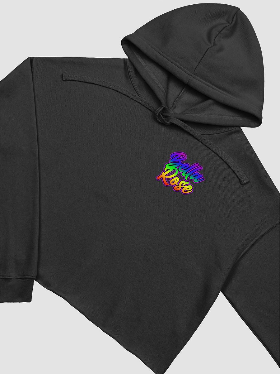 Bella Rose Pride Crop Hoodie product image (3)