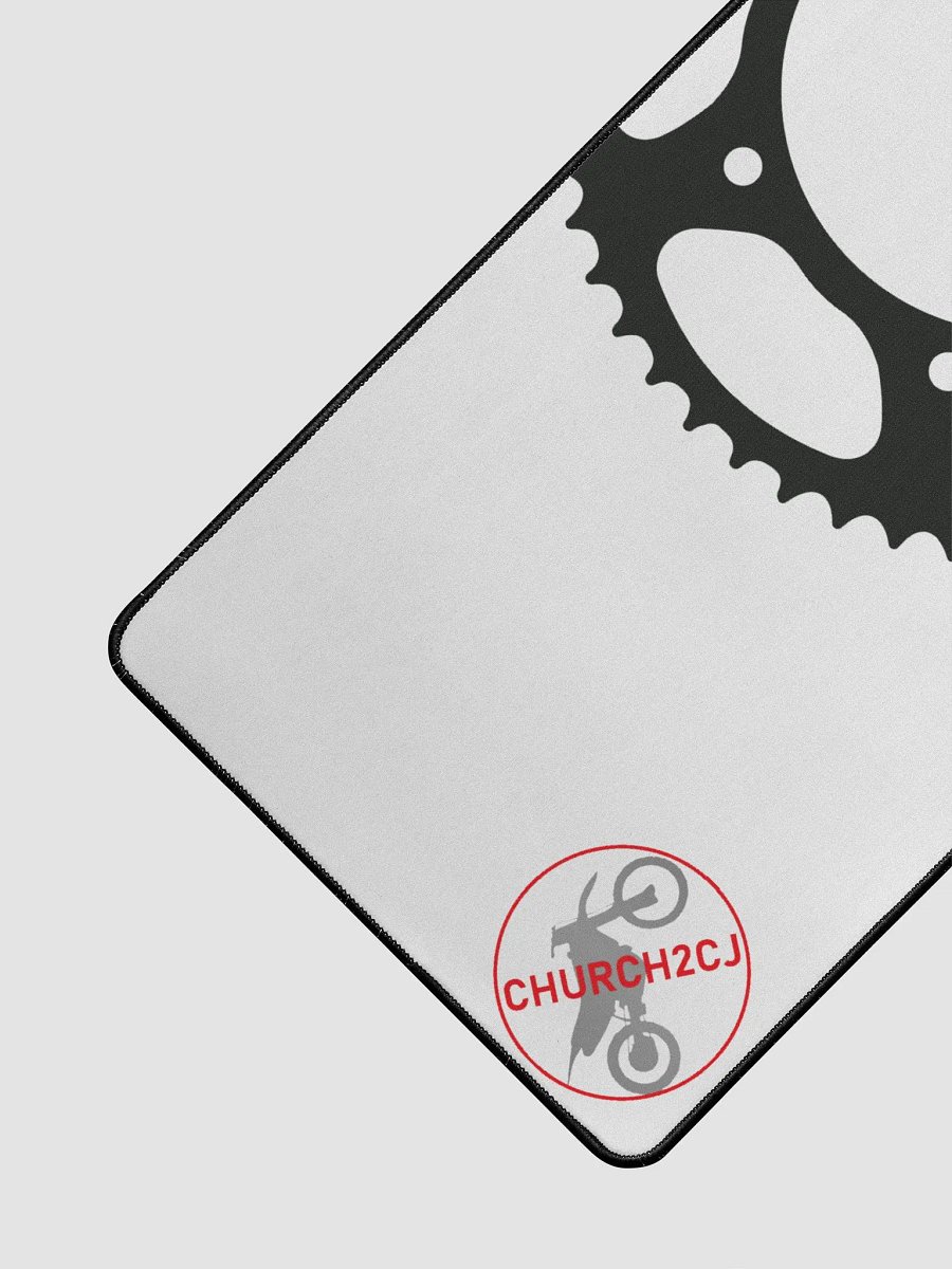 Logo/Sprocket Mouse Pad White product image (2)