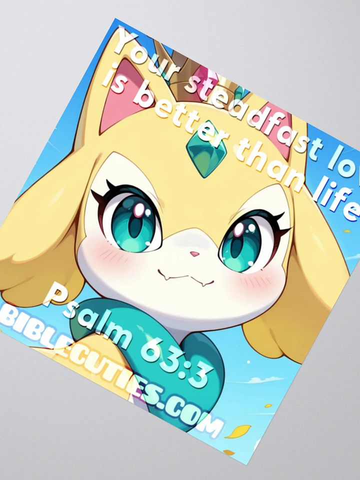 Bible Cuties  Adah - Your steadfast love is better than life product image (4)