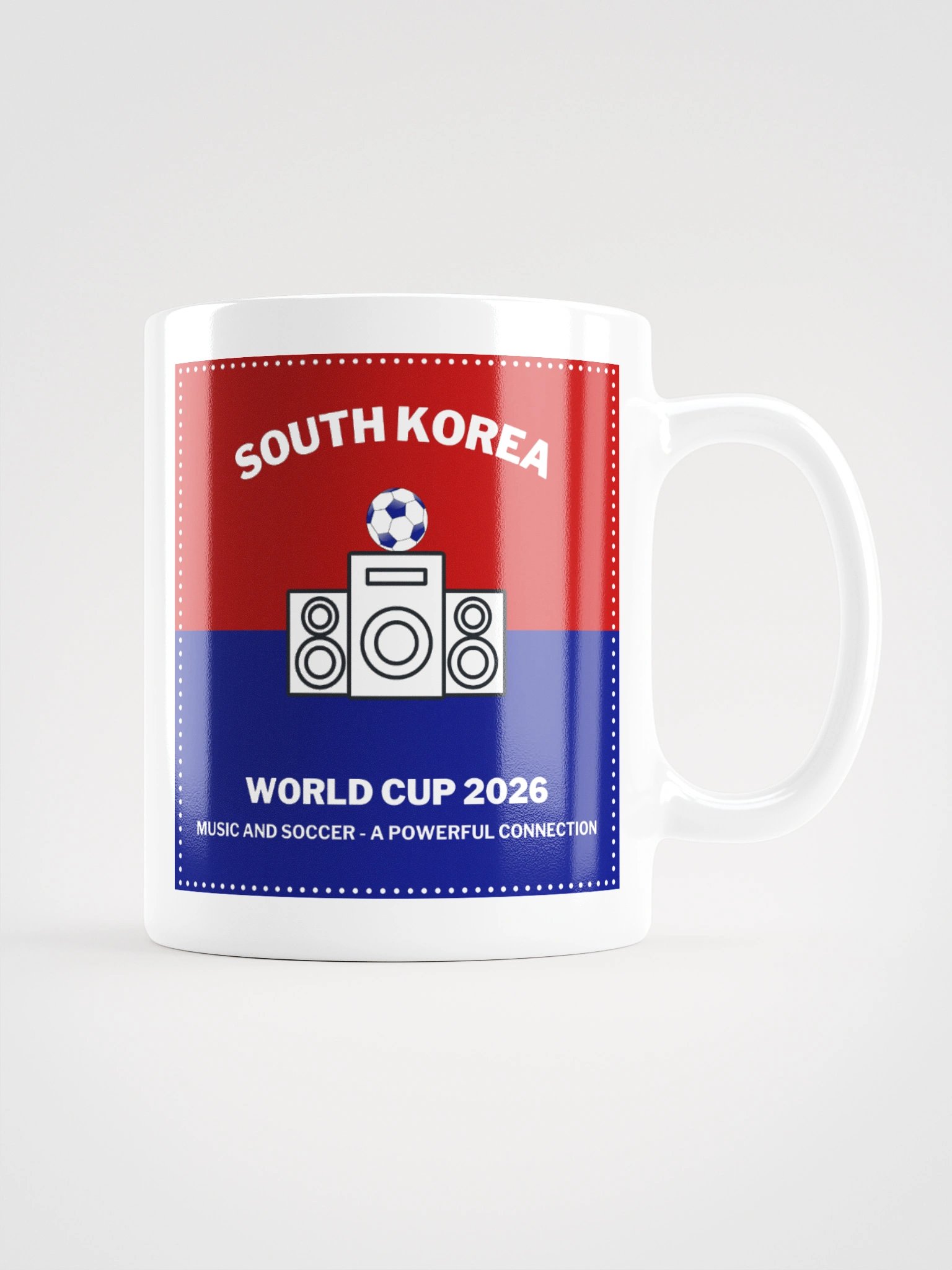 SOUTH KOREA WORLD CUP 2026 mug product image (2)